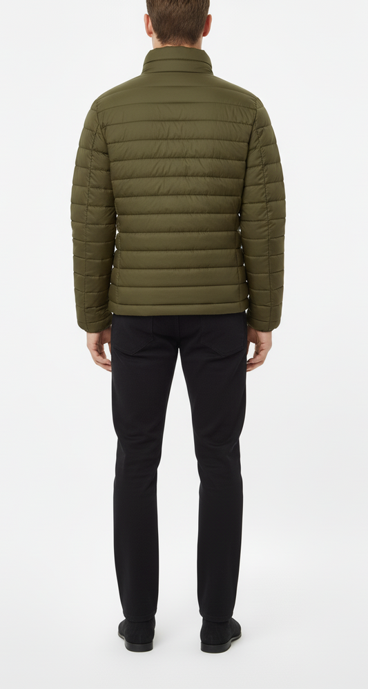 Stand Collar Puffer Jacket