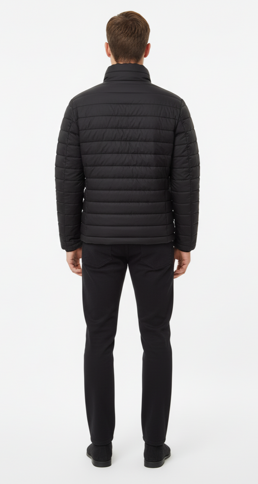 Stand Collar Puffer Jacket