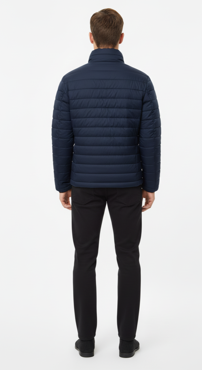 Stand Collar Puffer Jacket