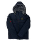 Men’s 3-in-1 Detachable Puffer Jacket with Removable Hood & Sleeves