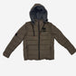 Men’s 3-in-1 Detachable Puffer Jacket with Removable Hood & Sleeves