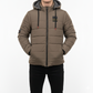 Men’s 3-in-1 Detachable Puffer Jacket with Removable Hood & Sleeves
