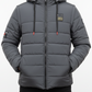 Men’s 3-in-1 Detachable Puffer Jacket with Removable Hood & Sleeves