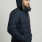 Men’s 3-in-1 Detachable Puffer Jacket with Removable Hood & Sleeves