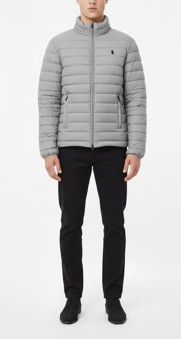 Stand Collar Puffer Jacket