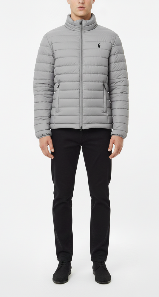 Stand Collar Puffer Jacket