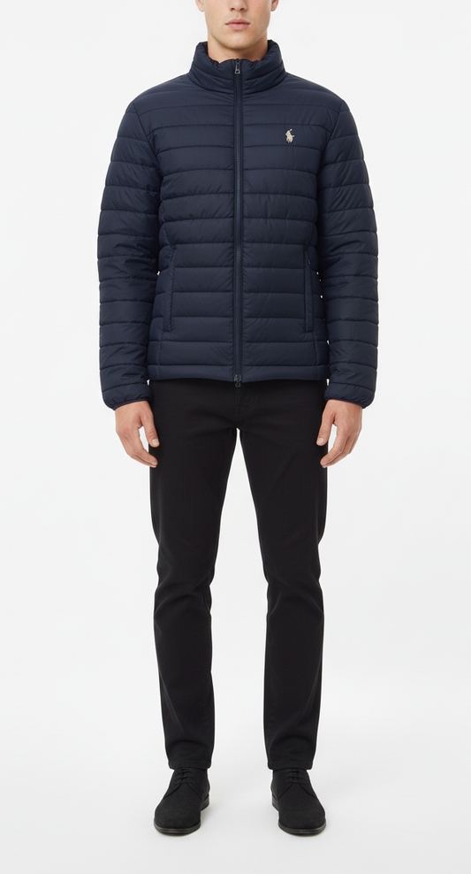 Stand Collar Puffer Jacket