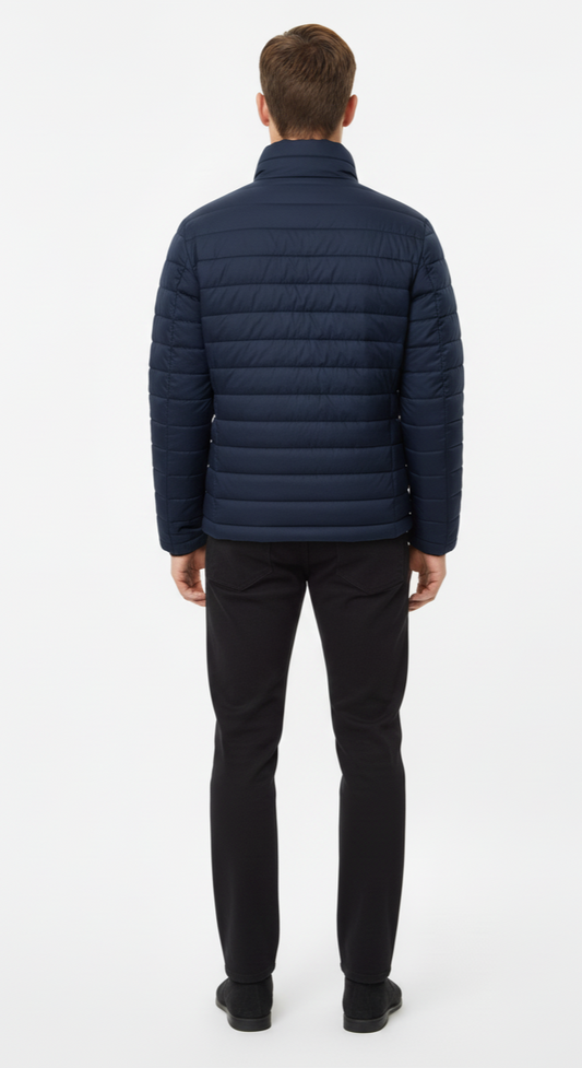 Stand Collar Puffer Jacket