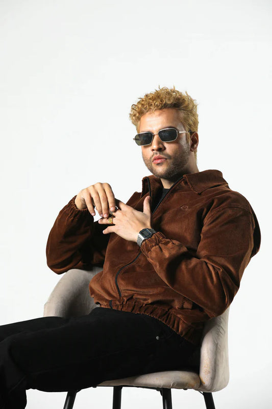 RULER CORDUROY JACKET(RUST)