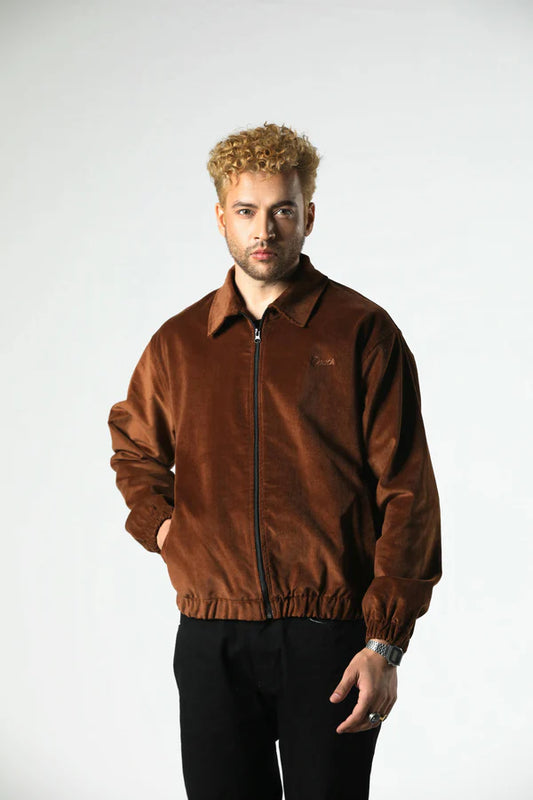 RULER CORDUROY JACKET(RUST)