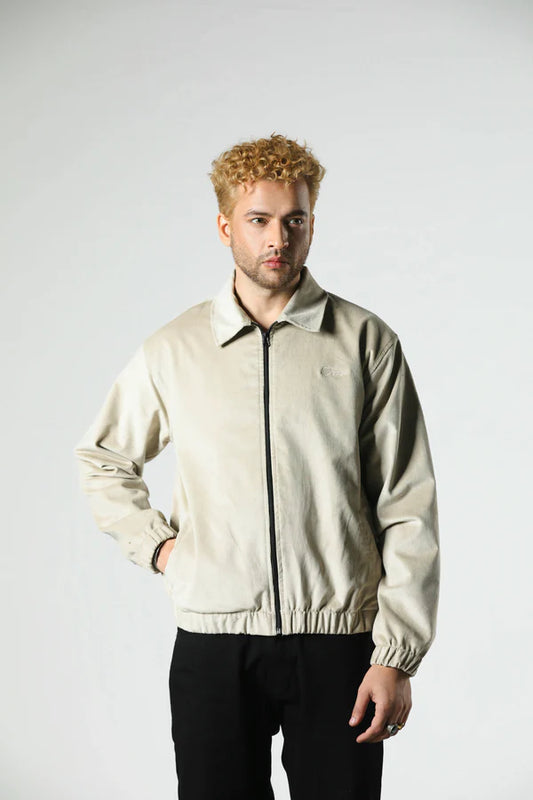 RULER CORDUROY JACKET (CREAM)