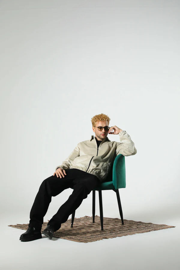 RULER CORDUROY JACKET (CREAM)